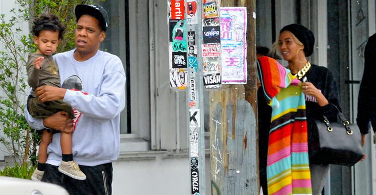 Beyoncé e Jay-Z comemoram dois anos de Blue Ivy em restaurante