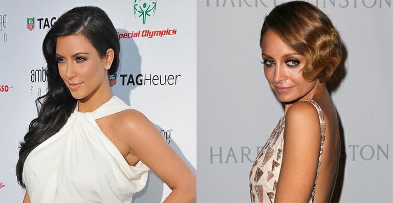 Kim Kardashian e Nicole Richie aparecem juntas em foto de quando tinham 13 anos