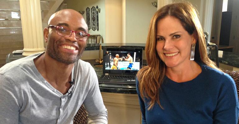 No Fantástico, Anderson Silva diz que ainda sente muitas dores