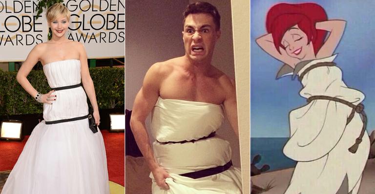 Vestido de Jennifer Lawrence no Globo de Ouro vira piada na internet