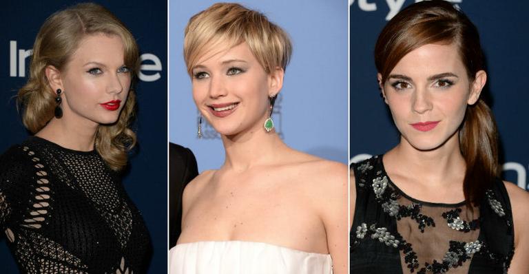 Jennifer Lawrence e Taylor Swift inspiram make jovem. Veja o passo a passo