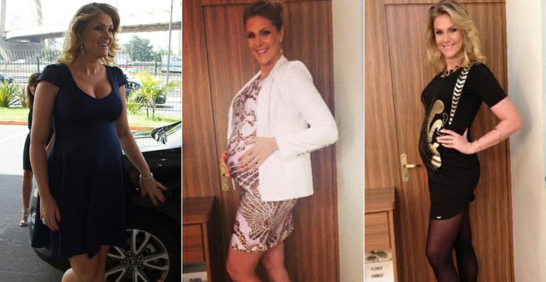 Os looks de grávida da futura mamãe Ana Hickmann