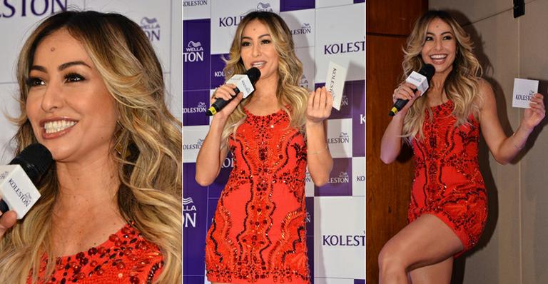 Sabrina Sato volta a ser loira. Veja o novo visual da apresentadora