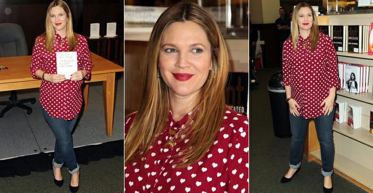 Drew Barrymore tem desejo de comer macarrão chinês frito durante a gravidez