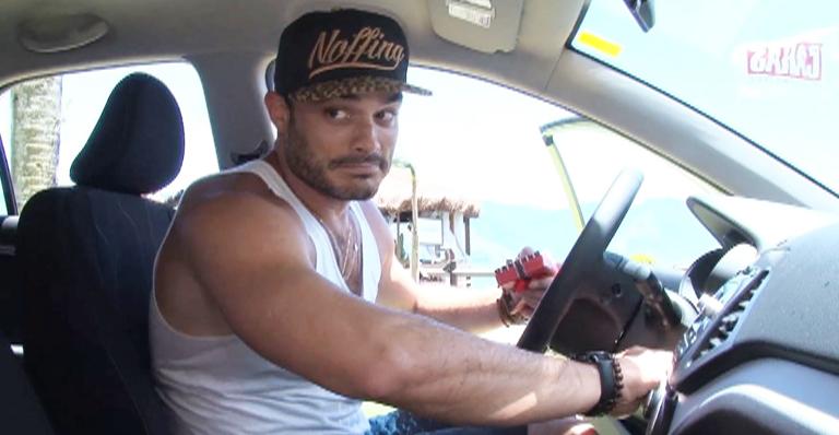 Famosos e momentos de tensão para ganhar carro