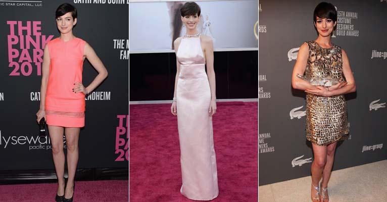 Em forma, Anne Hathaway é adepta de dieta vegana e pratica bikram yoga