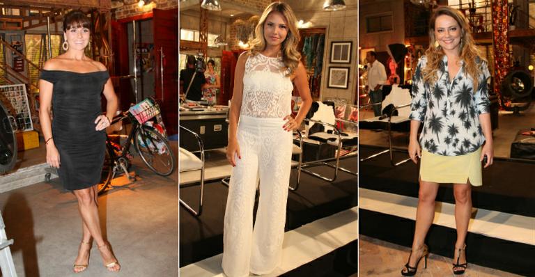 Giovanna Antonelli, Bianca Rinaldi… Veja o look das famosas na coletiva de Em Família