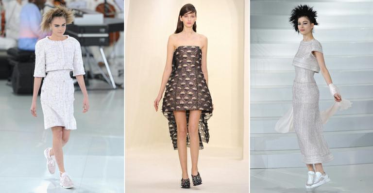 Alta-Costura de Paris: tênis vira item de luxo nos desfiles de Chanel e Dior