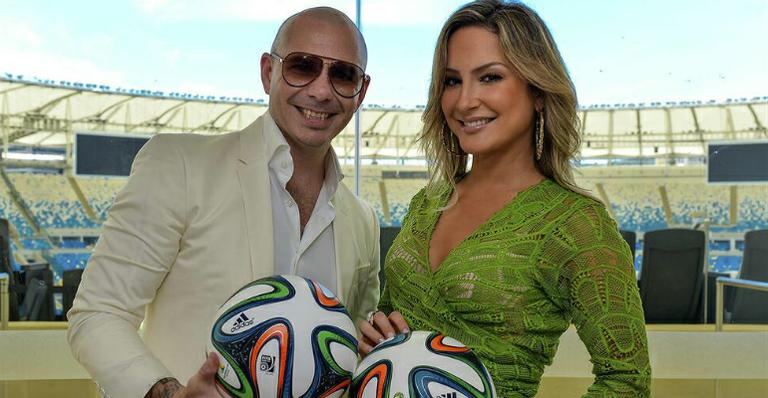 Rapper Pitbull mostra foto do MGM Grand Garden Arena, onde dividirá o palco com Claudia Leitte