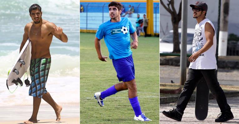 Saiba quais são os 13 exercícios preferidos do galã sarado Caio Castro
