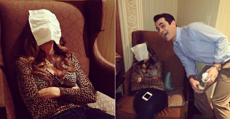 Atores de Modern Family fazem pegadinha com Sofia Vergara