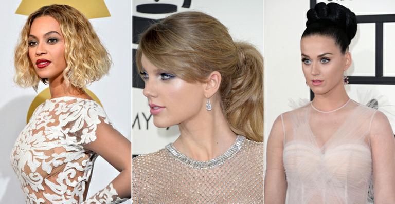 Top 5: veja como copiar os penteados de Beyoncé e mais famosas no Grammy