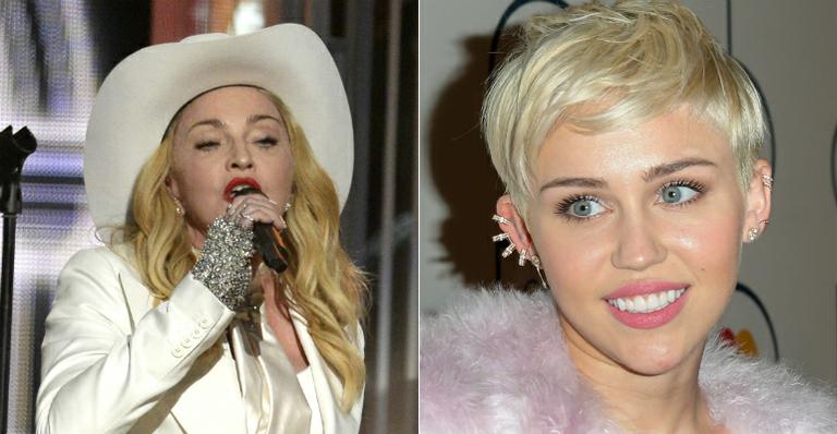 Madonna vai cantar com Miley Cyrus em especial da MTV