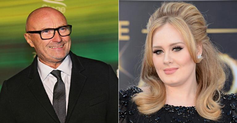 Novo disco de Adele terá a colaboração do cantor Phil Collins