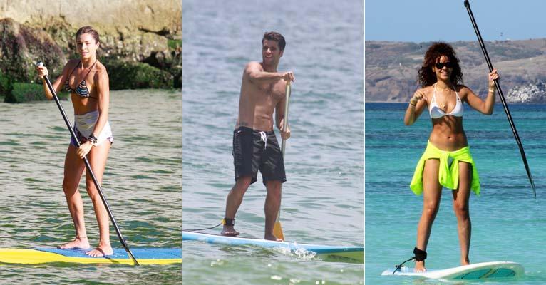 10 benefícios e curiosidades do stand up paddle, a nova paixão dos famosos