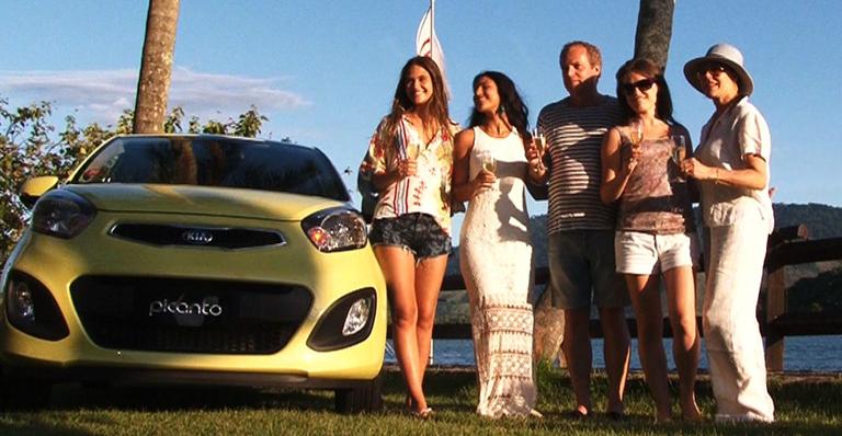 Famosos tentam ganhar carro na Ilha de Caras. Veja como.