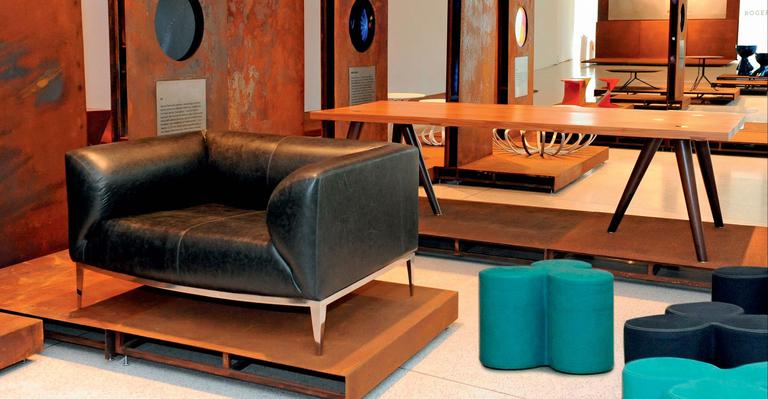 Jayme Bernardo expõe móveis no Museu Oscar Niemeyer em Curitiba