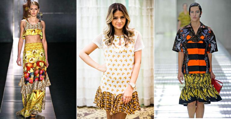Estampa de fruta pode valorizar ou detonar o look. Veja como usar a tendência