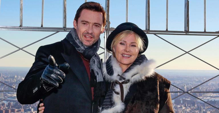 Hugh Jackman e sua mulher celebram Dia da Austrália na Big Apple