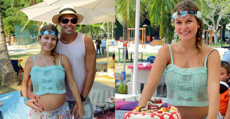 Bárbara Borges comemora 35 anos na companhia de seu marido