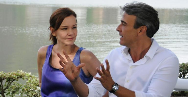 Julia Lemmertz e Alexandre Borges comemoram 20 anos de casados