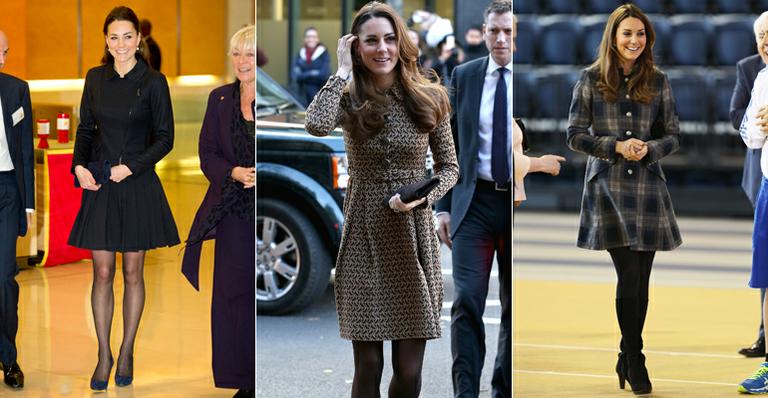 Kate Middleton usará saias mais longas em turnê, conforme pedido da Rainha