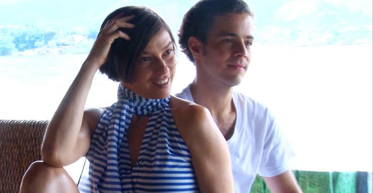 Maria Paula e seu namorado 20 anos mais novo