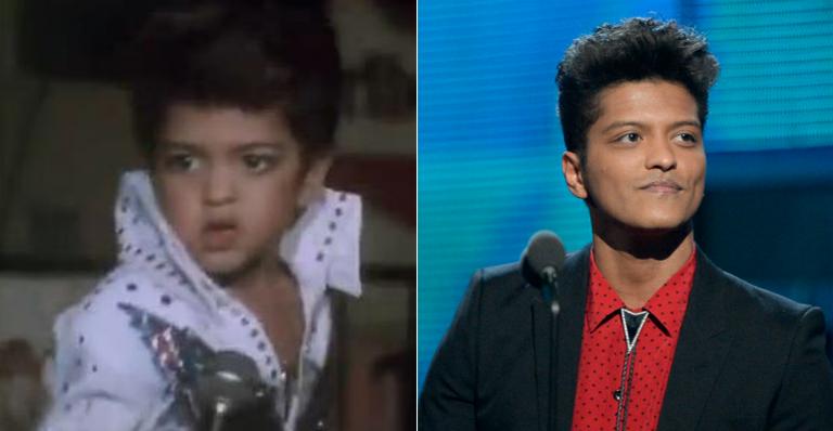 Antes da fama: Aos 4 anos, Bruno Mars era o mais jovem imitador de Elvis Presley