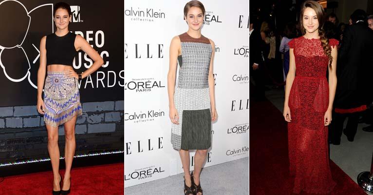 30 looks de Shailene Woodley, atriz de Divergente e A Culpa é das Estrelas