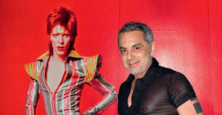 Lino Villaventura vai a mostra de David Bowie em São Paulo