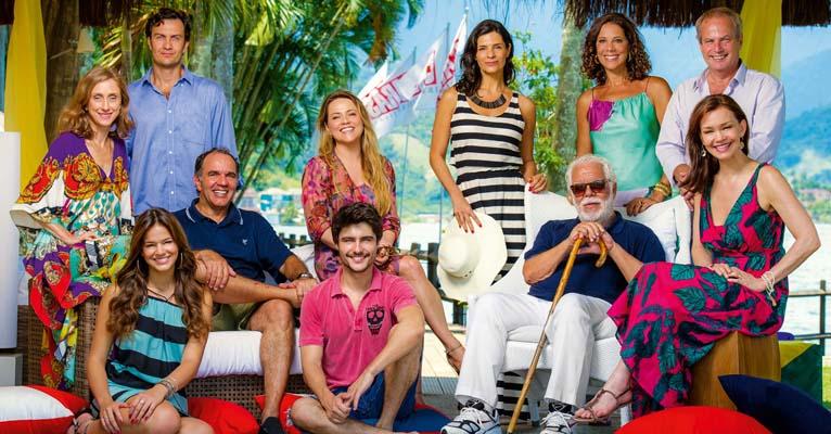Estrelas de ‘Em Família’ se reúnem e festejam na Ilha de CARAS