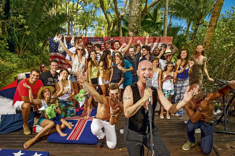 Famosos curtem show de Edson Cordeiro