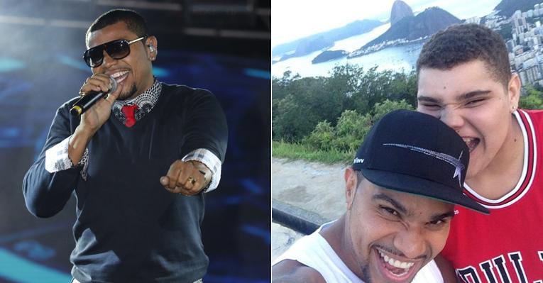 Naldo mima o filho Pablo: “Tô cheio de saudades”