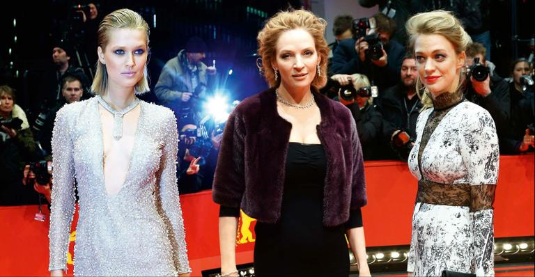 Toni Garrn, Uma Thurman e Heike Makatsch no 64ª Festival de Cinema de Berlim