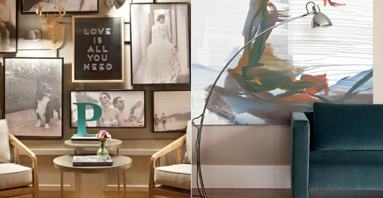 Todos os cômodos podem ser decorados com quadros. Veja dicas