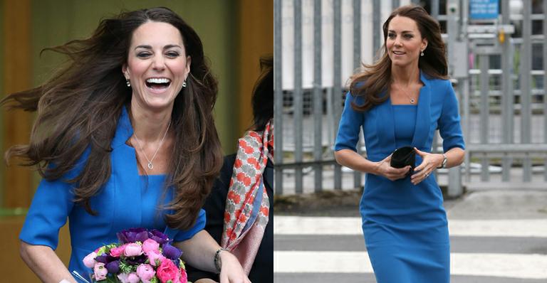 Boa ação: Kate Middleton visita escola na Inglaterra