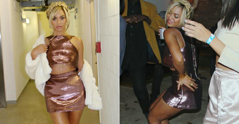 Beyoncé se diverte em show da irmã na Semana de Moda de Nova York