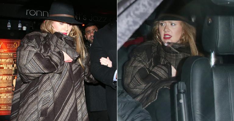 Adele faz rara aparição pública no show de Prince em Londres