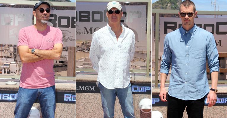 José Padilha lança RoboCop no Rio ao lado de Michael Keaton e Joel Kinnaman
