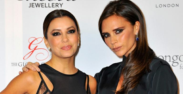 Victoria Beckham e Eva Longoria trocam dicas de beleza