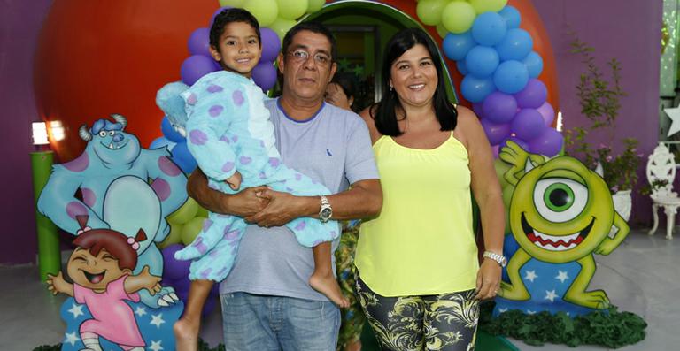 Zeca Pagodinho celebra o aniversário de seu neto, Noah