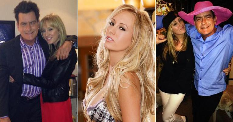 Brett Rossi, a atriz pornô que ficou noiva do ator Charlie Sheen, ainda está casada com outro homem