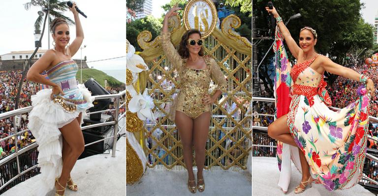 Cheia de glamour! Relembre os looks de carnaval de Ivete Sangalo