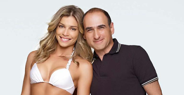 Grazi Massafera esbanja charme durante sessão de fotos ao lado de Jairo Goldflus