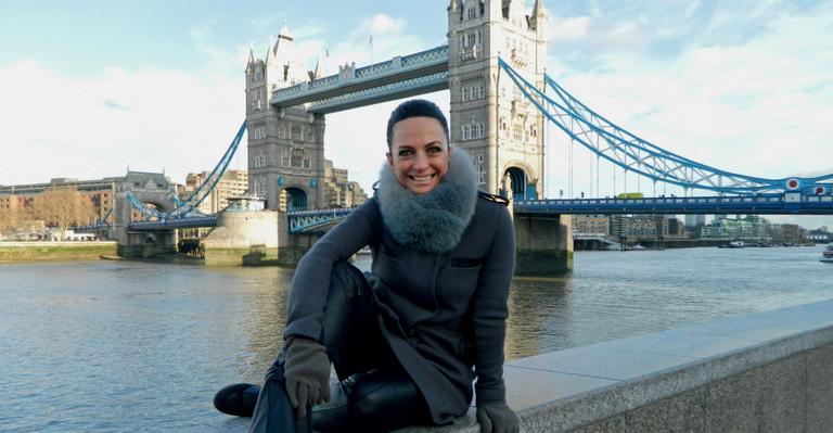 Claudia Tenório vai à Londres para gravações de seu programa