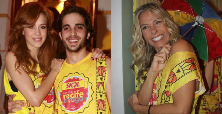 Famosos entram na folia do carnaval 2014 em Recife