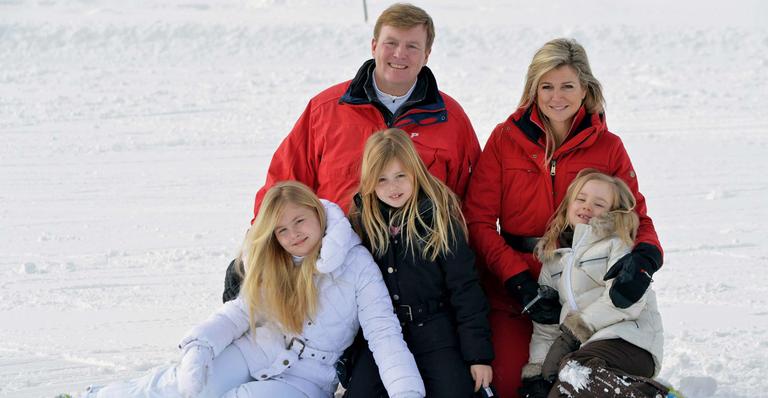 Willem-Alexander e Máxima curtem férias na Áustria