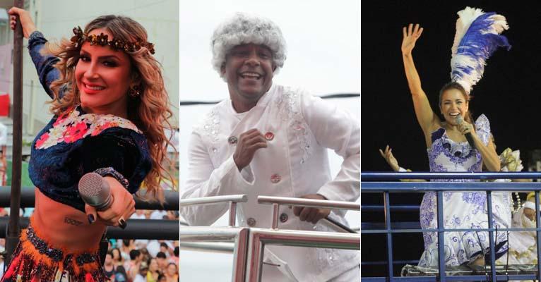 Flagras dos momentos mais inesquecíveis dos famosos do Carnaval 2014