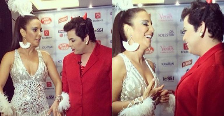 Ivete encontra ‘presidente Dilma’ em Salvador