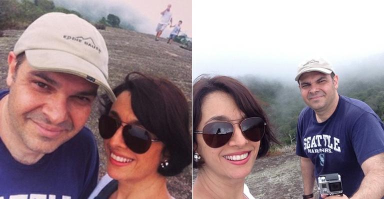Cátia Fonseca e Rodrigo Riccó curtem o Carnaval longe da folia
